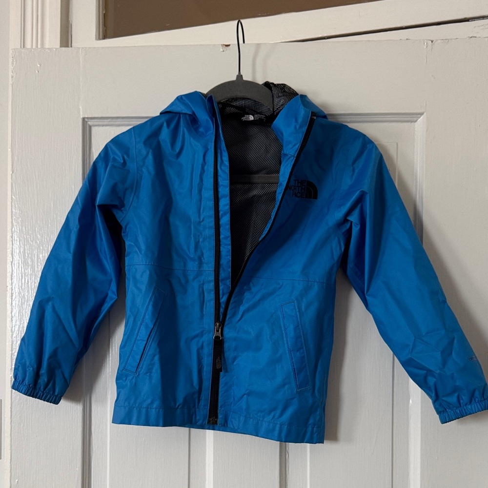 Boys’ XS North Face Blue and Black Mesh Jacket